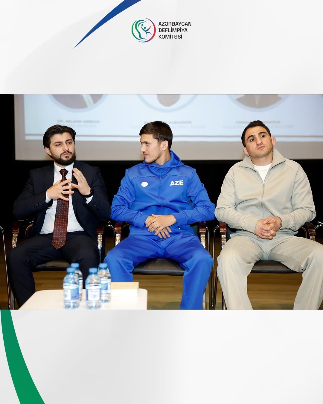 “Sərhədlərdən kənar: İdmanda inklüzivliyin və bərabər imkanların təşviqi” mövzusunda panel müzakirəsi təşkil edilib