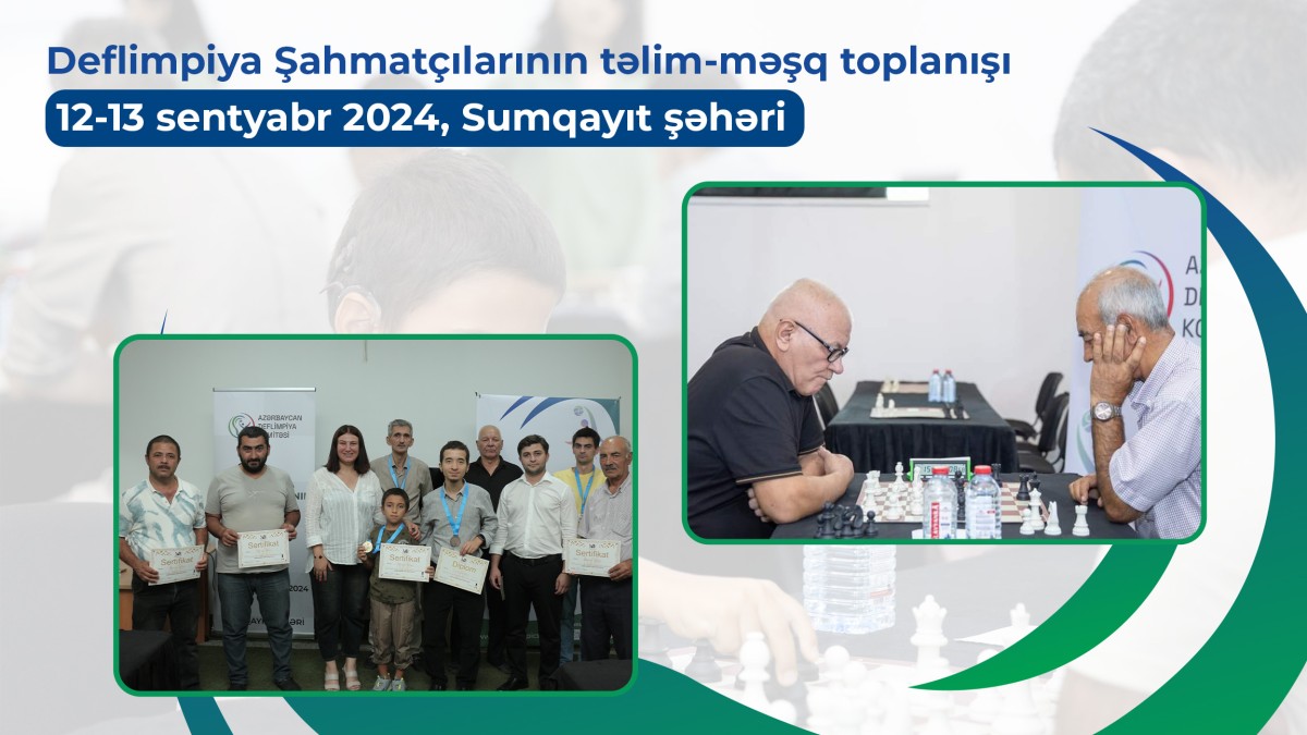 Deflimpiya şahmat komandasına cəlb edilən şahmatçılar arasında rapid turnir keçirilib
