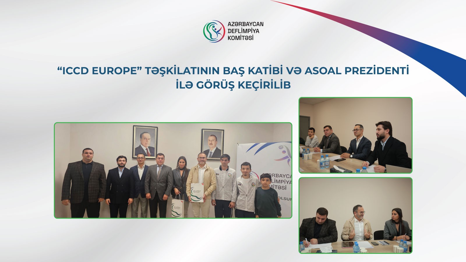 Beynəlxalq Karlar Şahmat Komitəsinin Avropa təşkilatı ilə görüş keçirilib