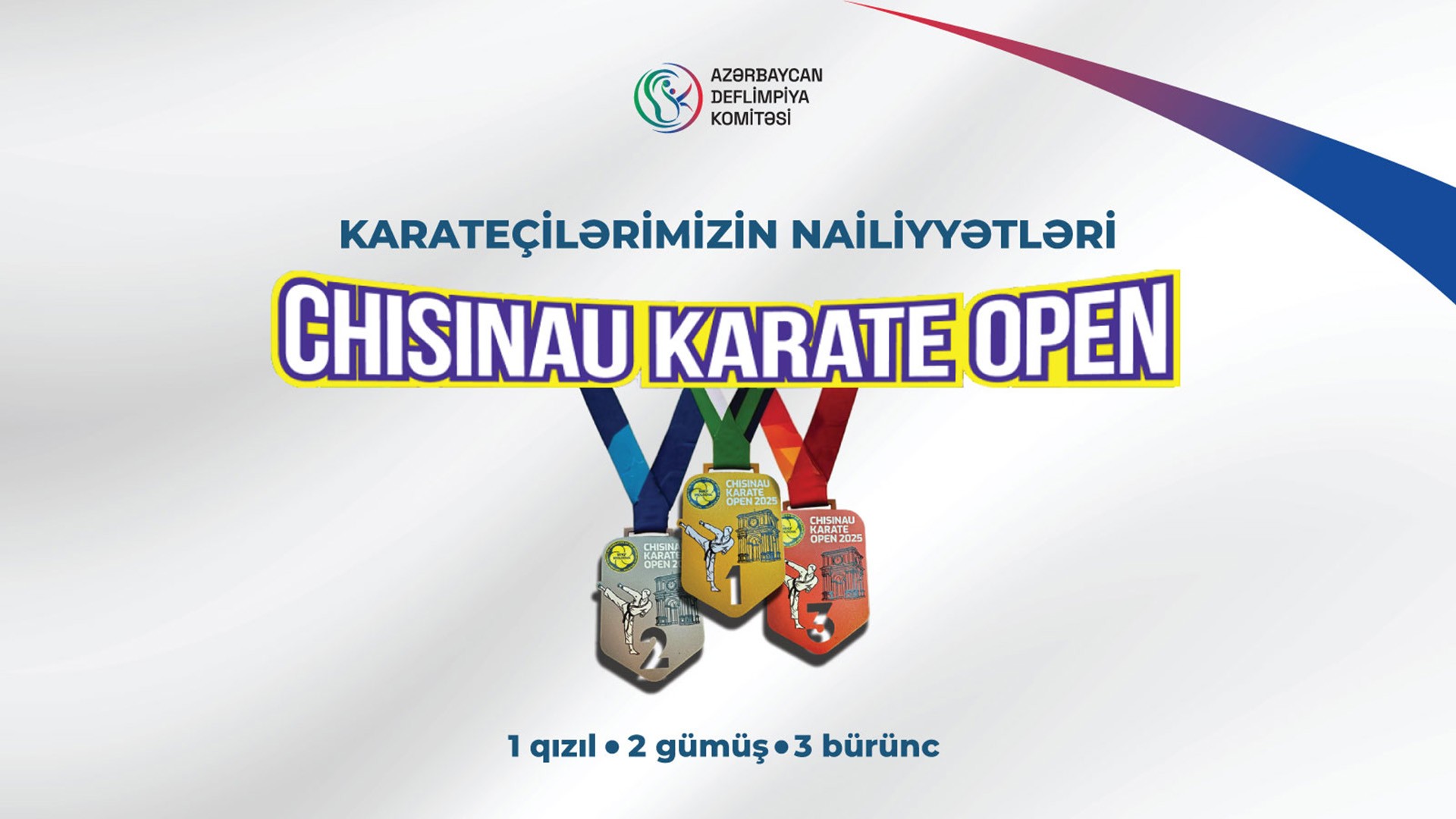 Deflimpiya Komitəsinin karateçiləri 6 medalla turniri yekunlaşdırıb