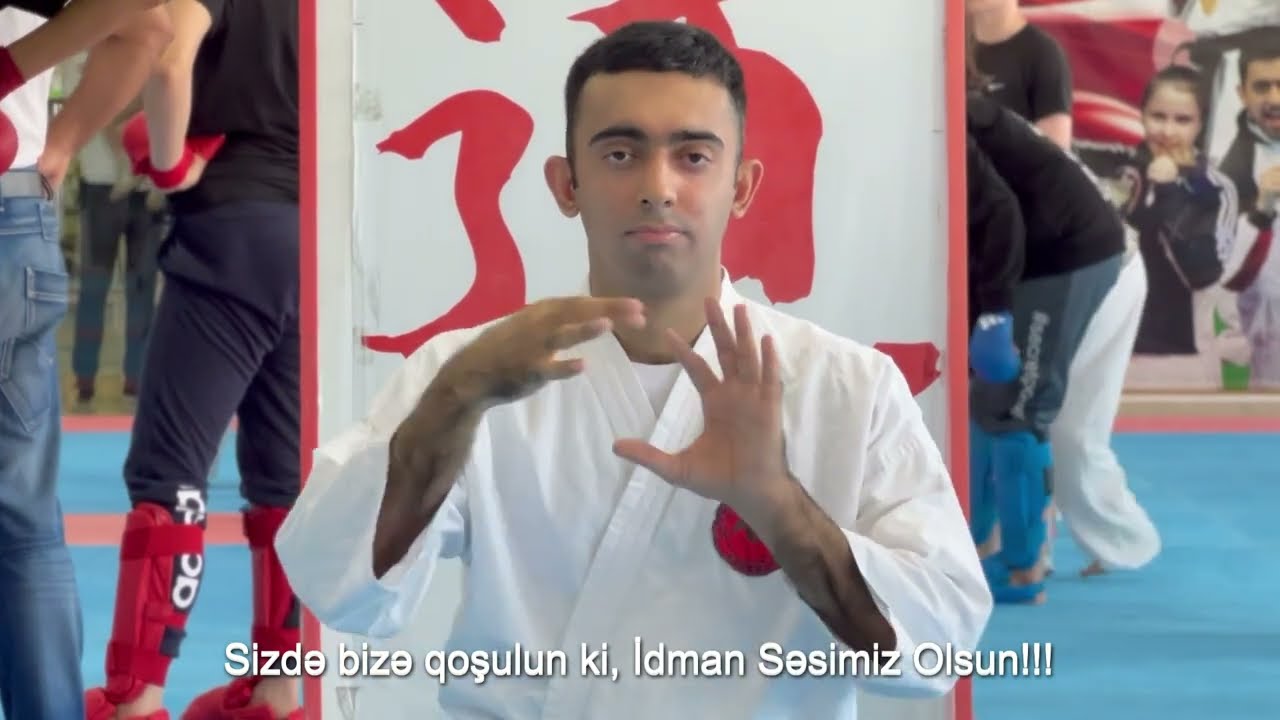 Karate üzrə idmançımız Elnur Qasımzadə sizi səsləyir!